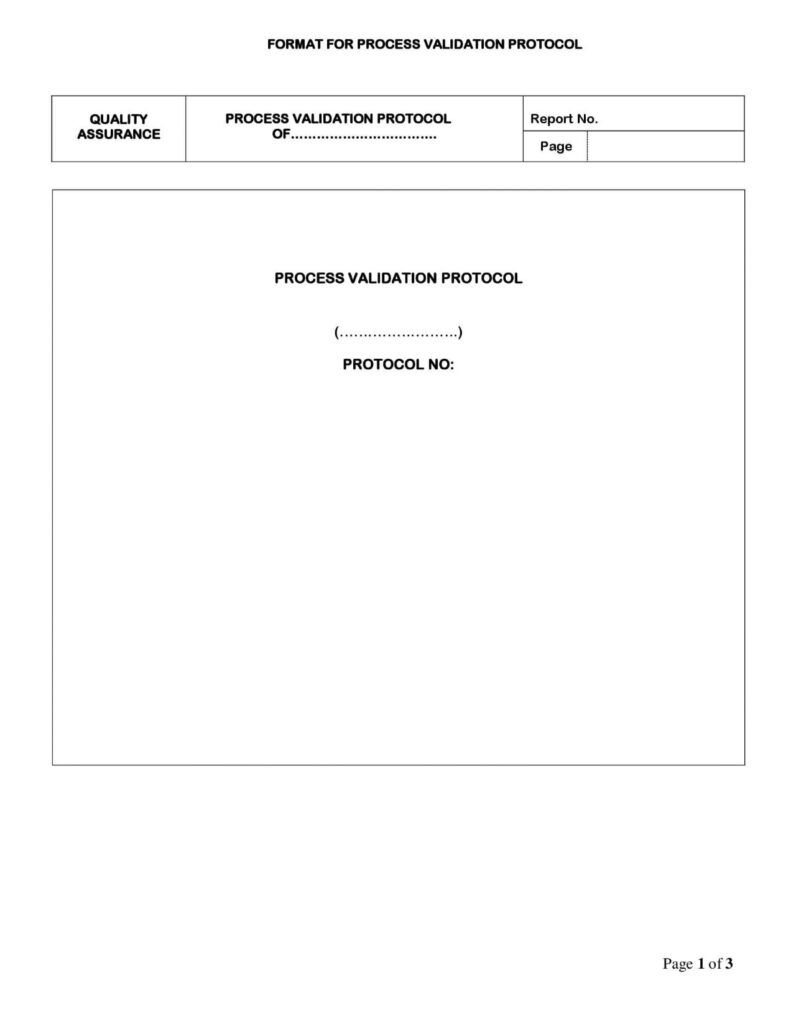 Process Validation SOP - PharmaBlog